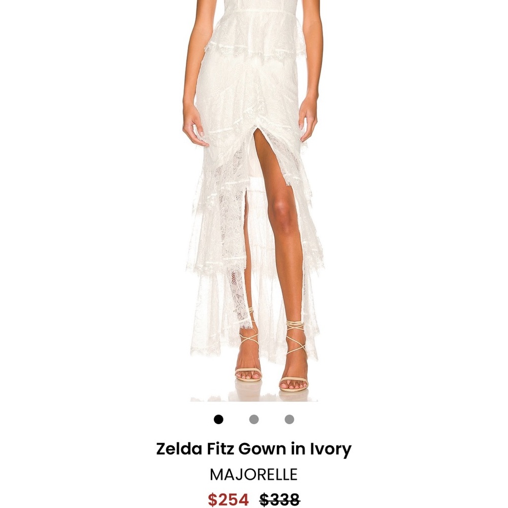 Majorelle Women's Ivory Skirt